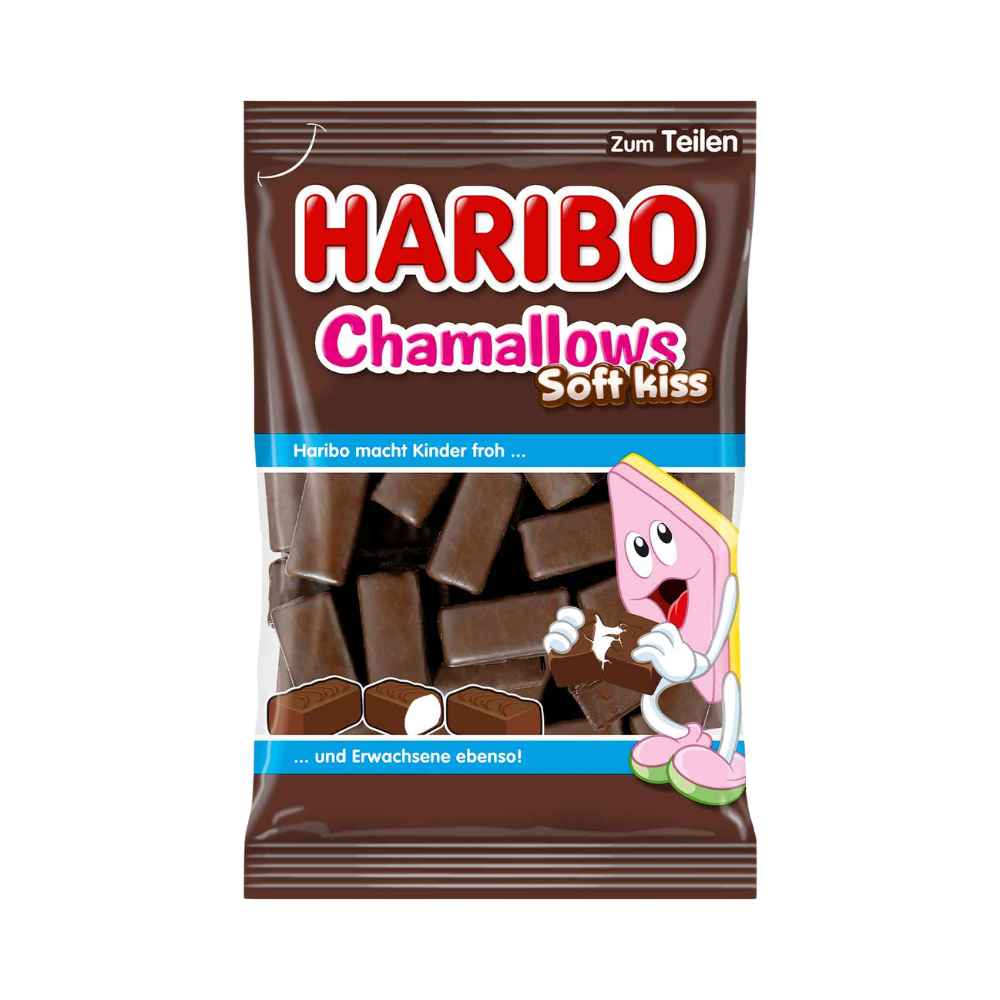 HARIBO - Chamallows Soft Kiss 6x200g - MHD: 03.2026