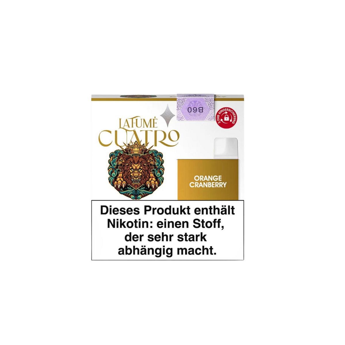 LA FUME CUATRO - Orange Cranberry