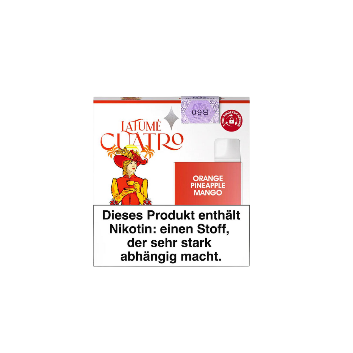 LA FUME CUATRO - Orange Pineapple Mango