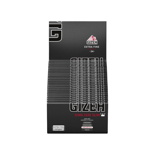 GIZEH BLACK - King Size Slim (50er)