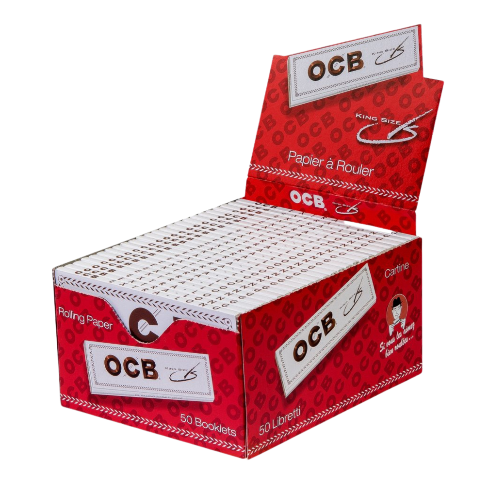 OCB WEISS - Long (50 Hefte, 32 Blatt)