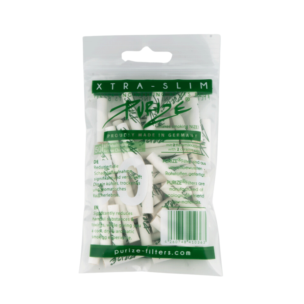 Purize Xtra Slim Filter (5,9mm) - White (5 Beutel)