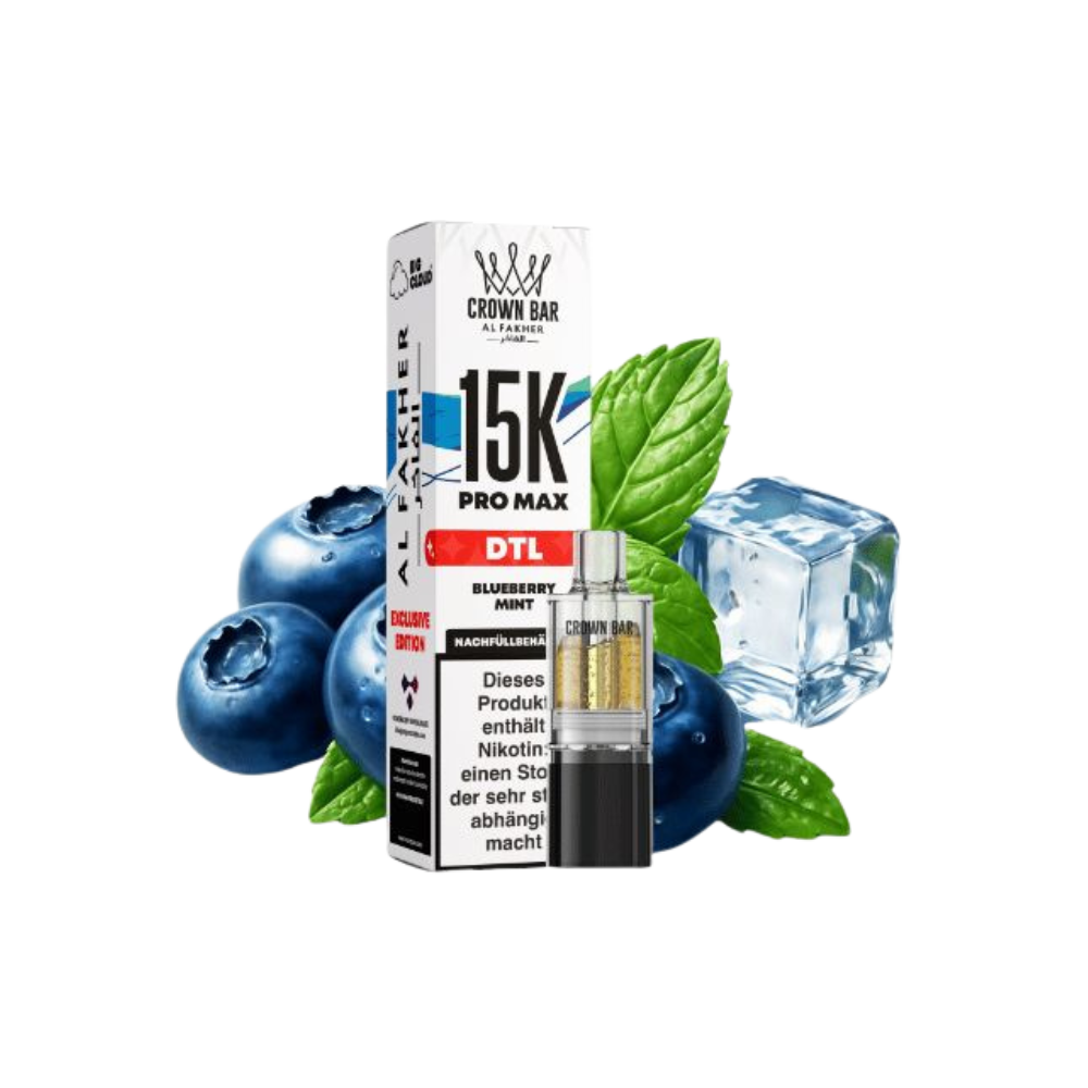 AL FAKHER - 15K Pro Max Pod - Blueberry Mint