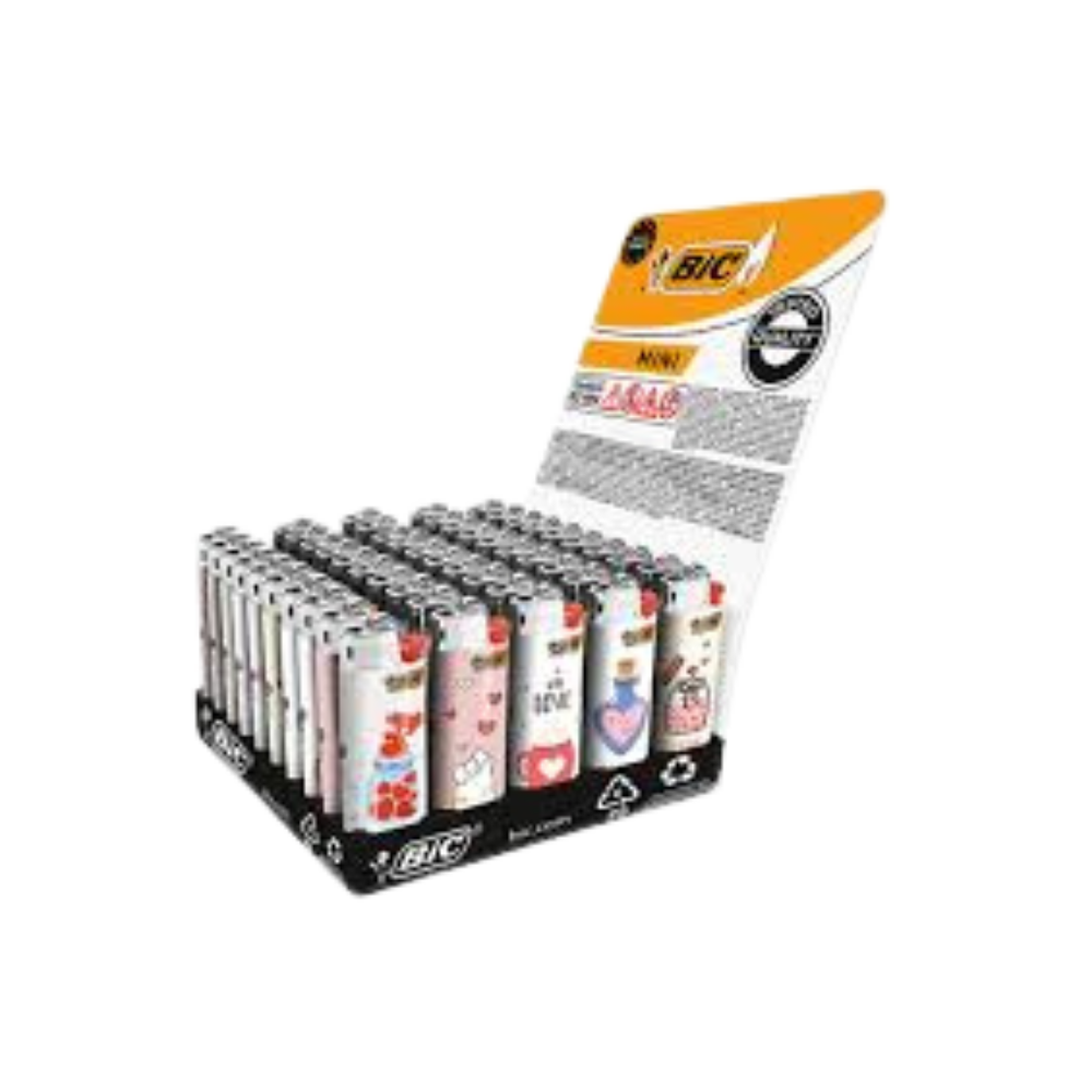 BIC Feuerzeug MINI Retro Love (50er)