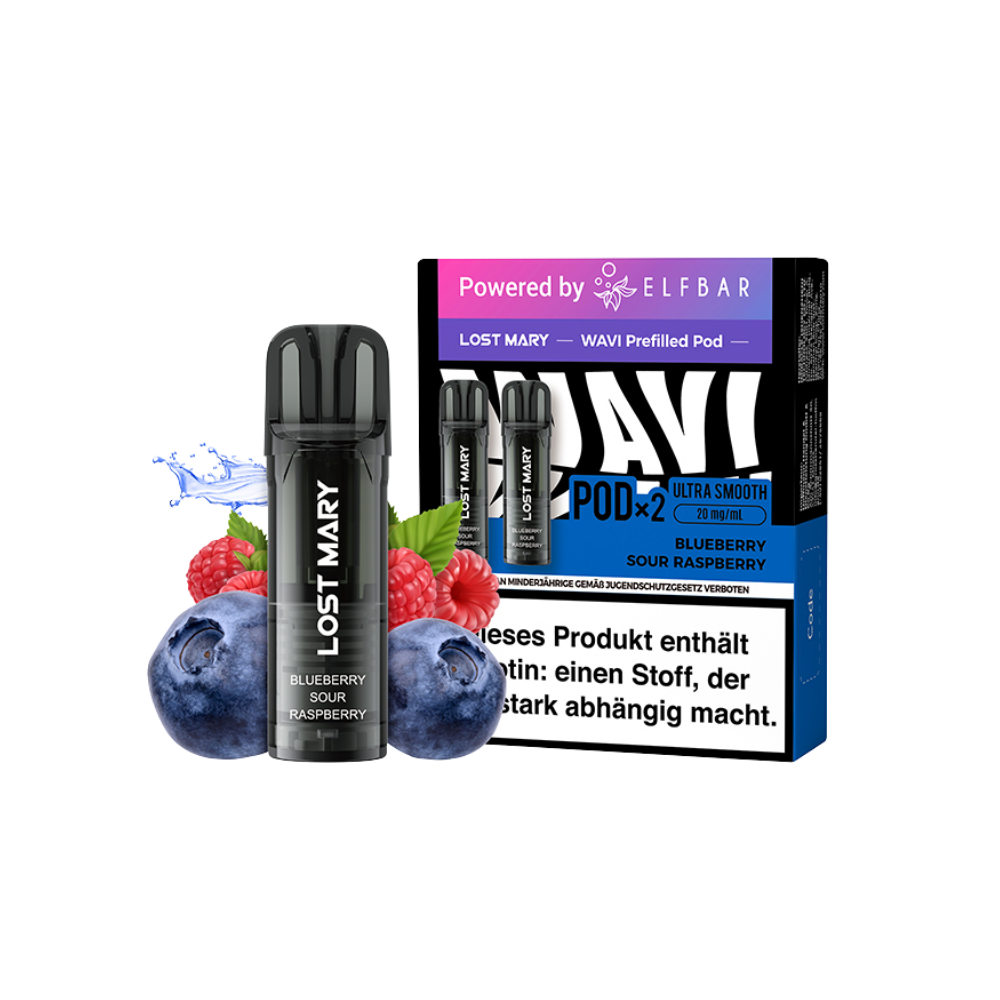 Lost Mary WAVI Pods - Blueberry Sour Raspberry