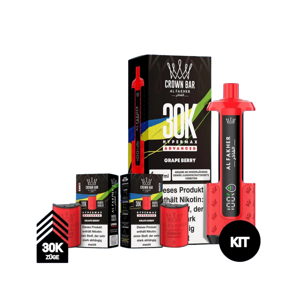 AL FAKHER - 30K Hypermax Grape Berry Kit