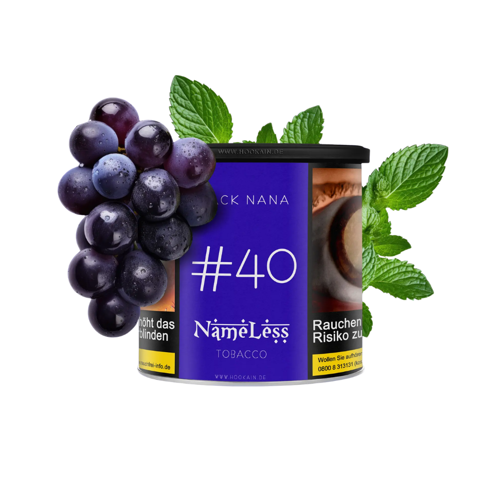 NAMELESS - Black Nana #40 Shisha Tabak 200g