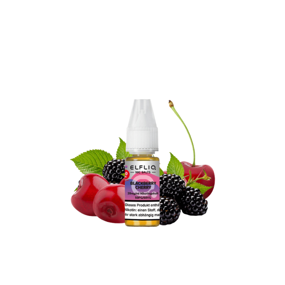 ELFBAR ELFLIQ - Blackberry Cherry - (10ml / 20mg)