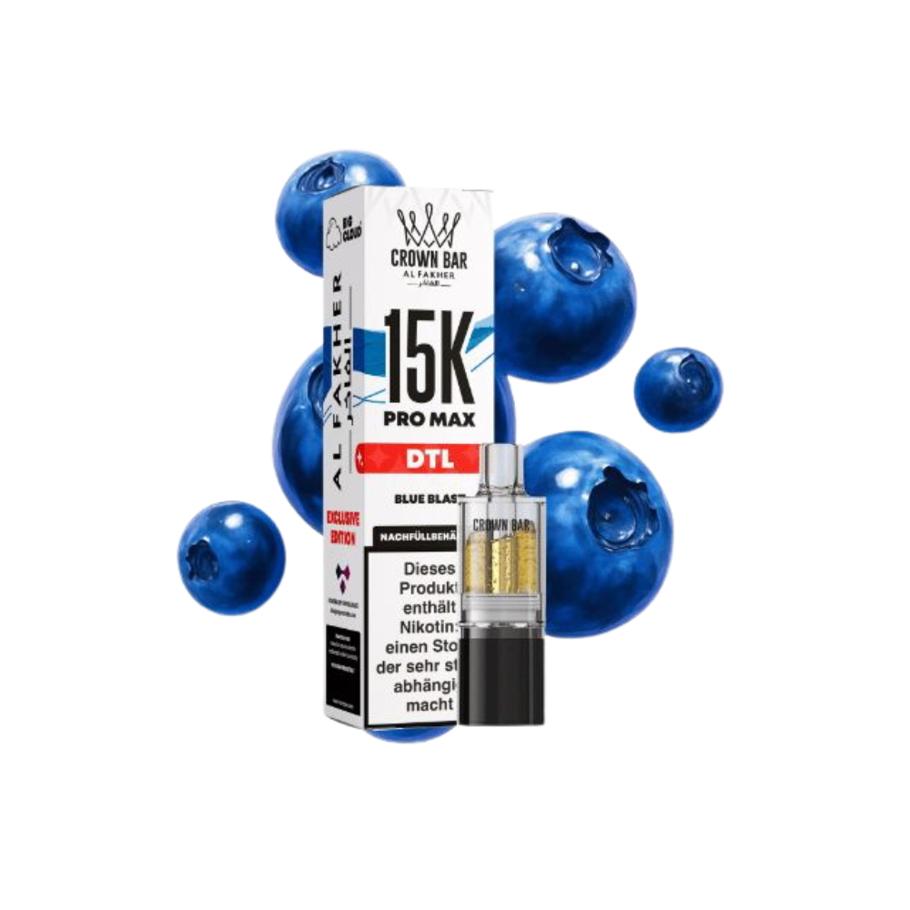 AL FAKHER - 15K Pro Max Pod - Blue Blast