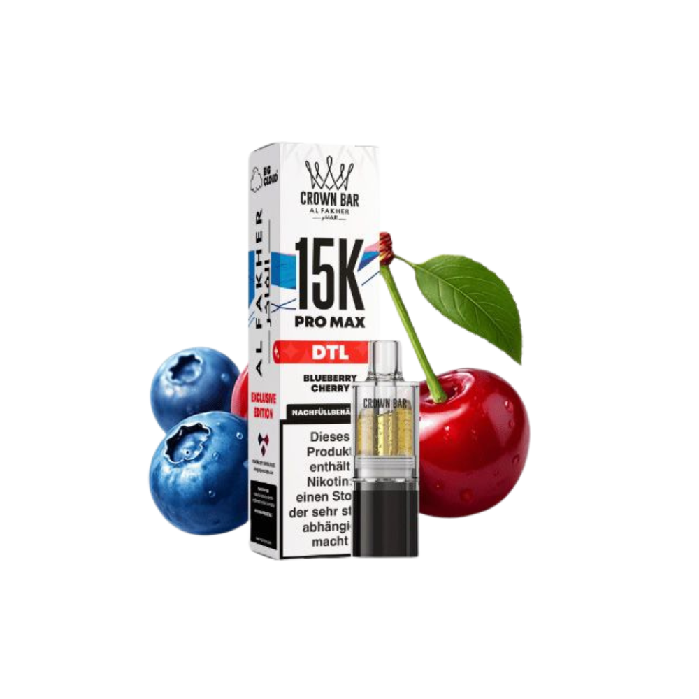 AL FAKHER - 15K Pro Max Pod - Blueberry Cherry