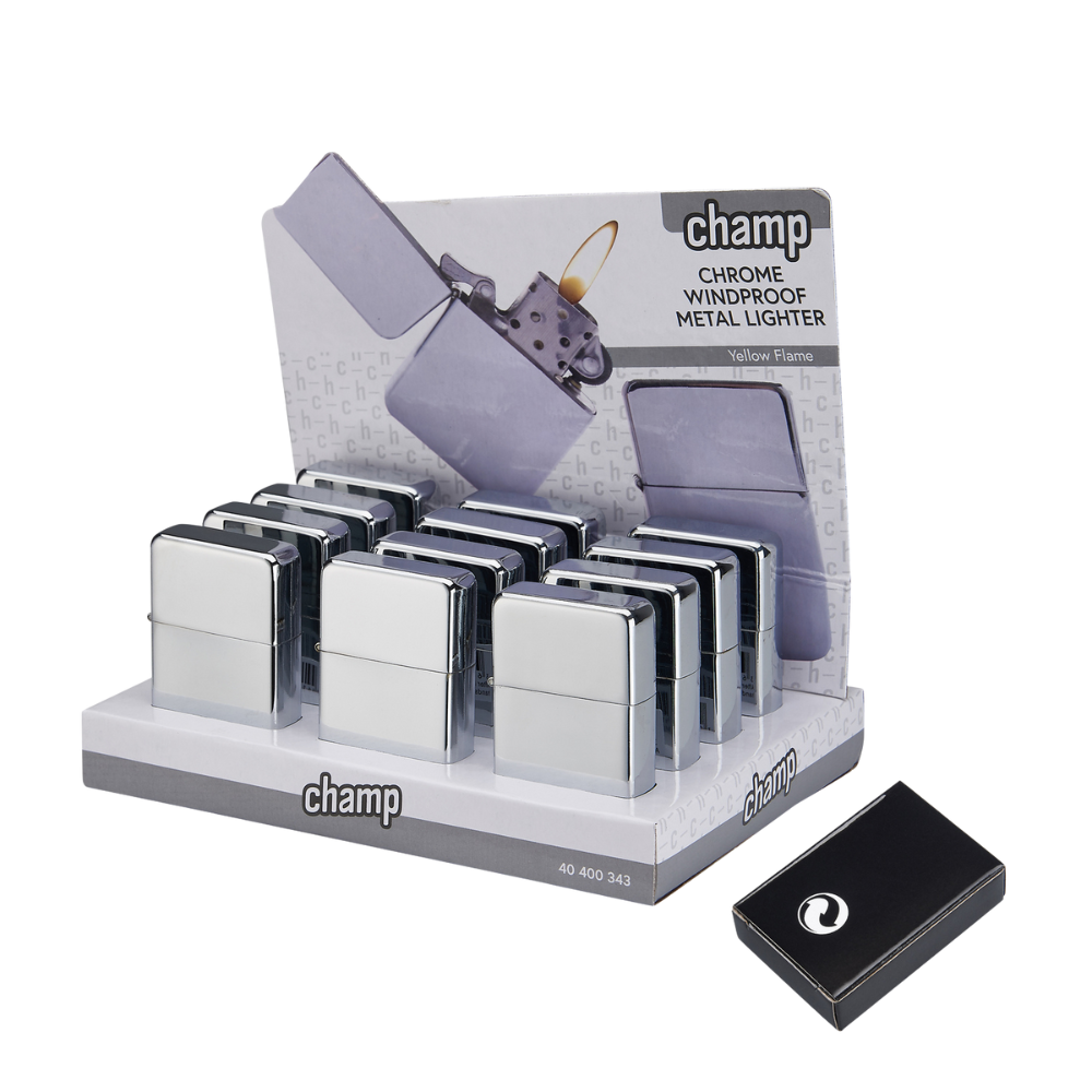 CHAMP BENZINFEUERZEUG - Chrome