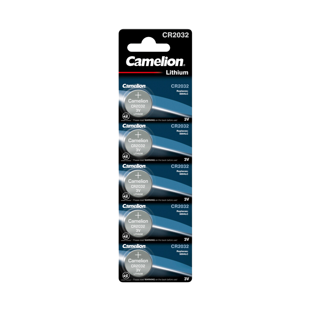 CAMELION Lithium CR2032 Knopfzelle (5x 5er Blister)