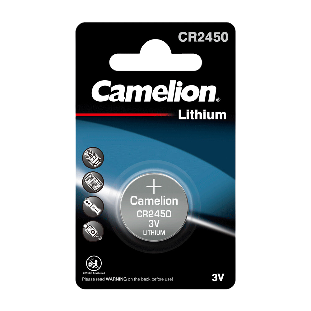 CAMELION Lithium CR2450 Knopfzelle (10x 1er Blister)