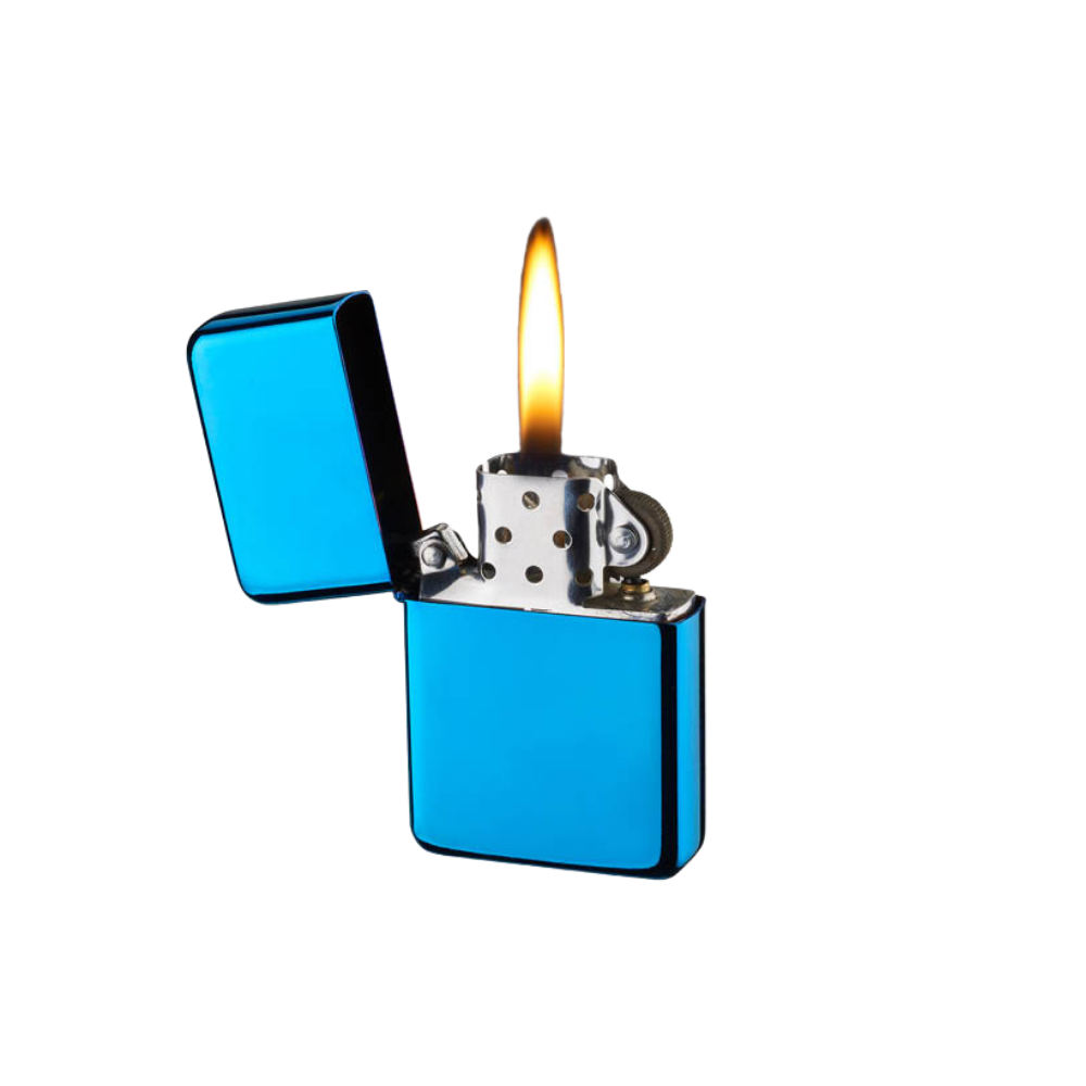 CHAMP BENZINFEUERZEUG - Rainbow - Windproof 12er Display