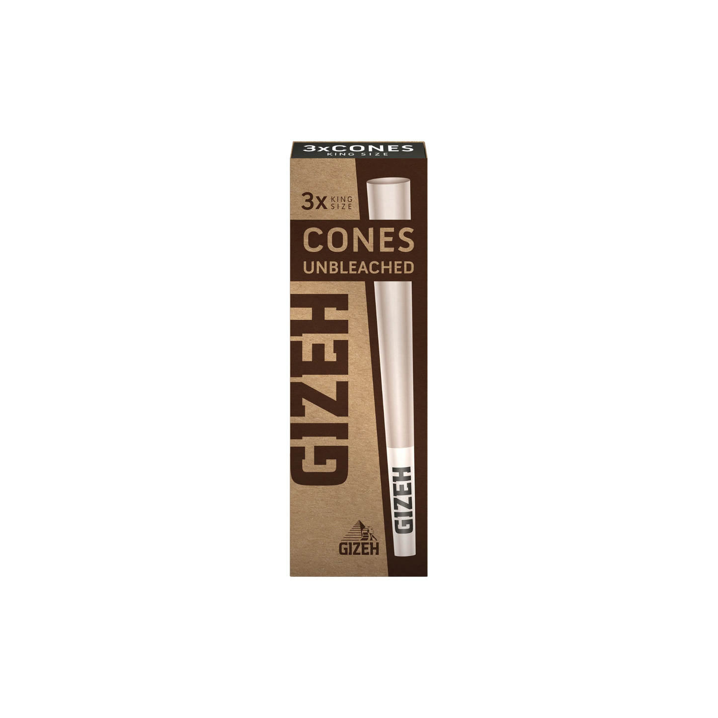 GIZEH UNBLEACHED - Cones + Tip