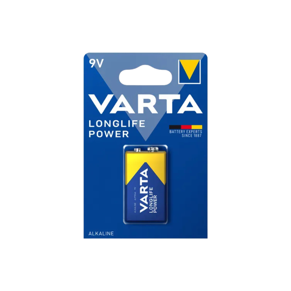 VARTA - Longlife Power 4922 9V Batterien - (10x1er Blister)