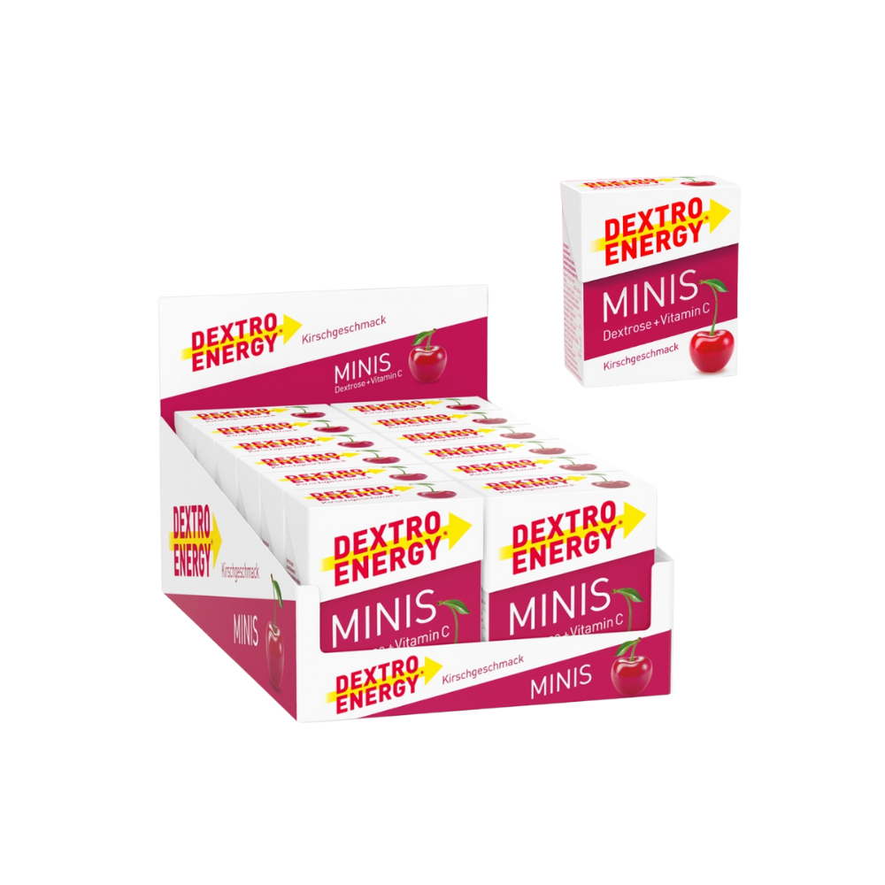 DEXTRO ENERGY Mini - Kirsche (12 x 50g) - MHD: 06/2026