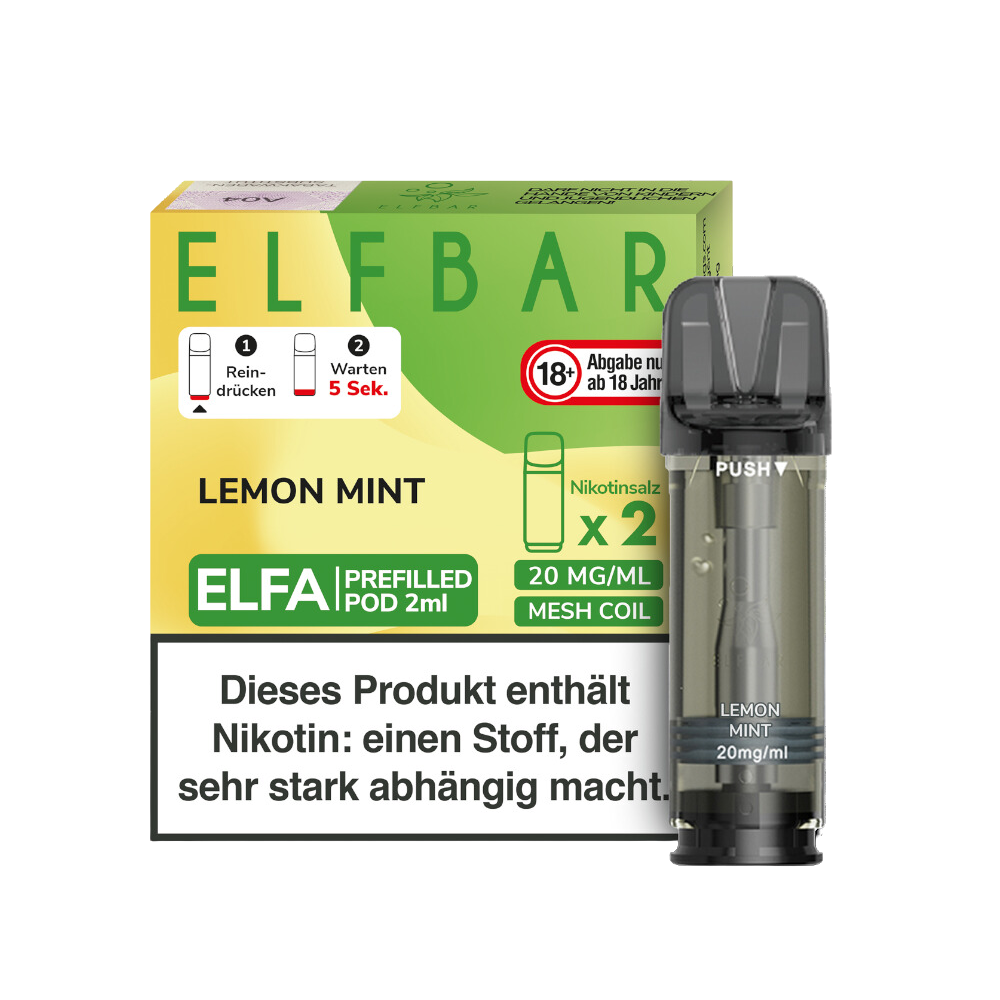 ELFA PODS - Lemon Mint