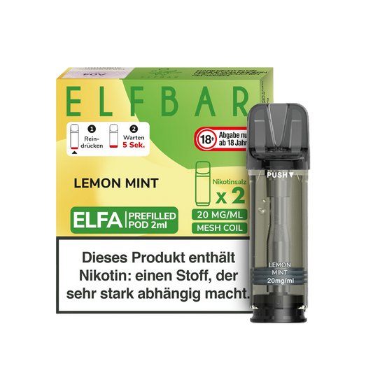 ELFA PODS - Lemon Mint