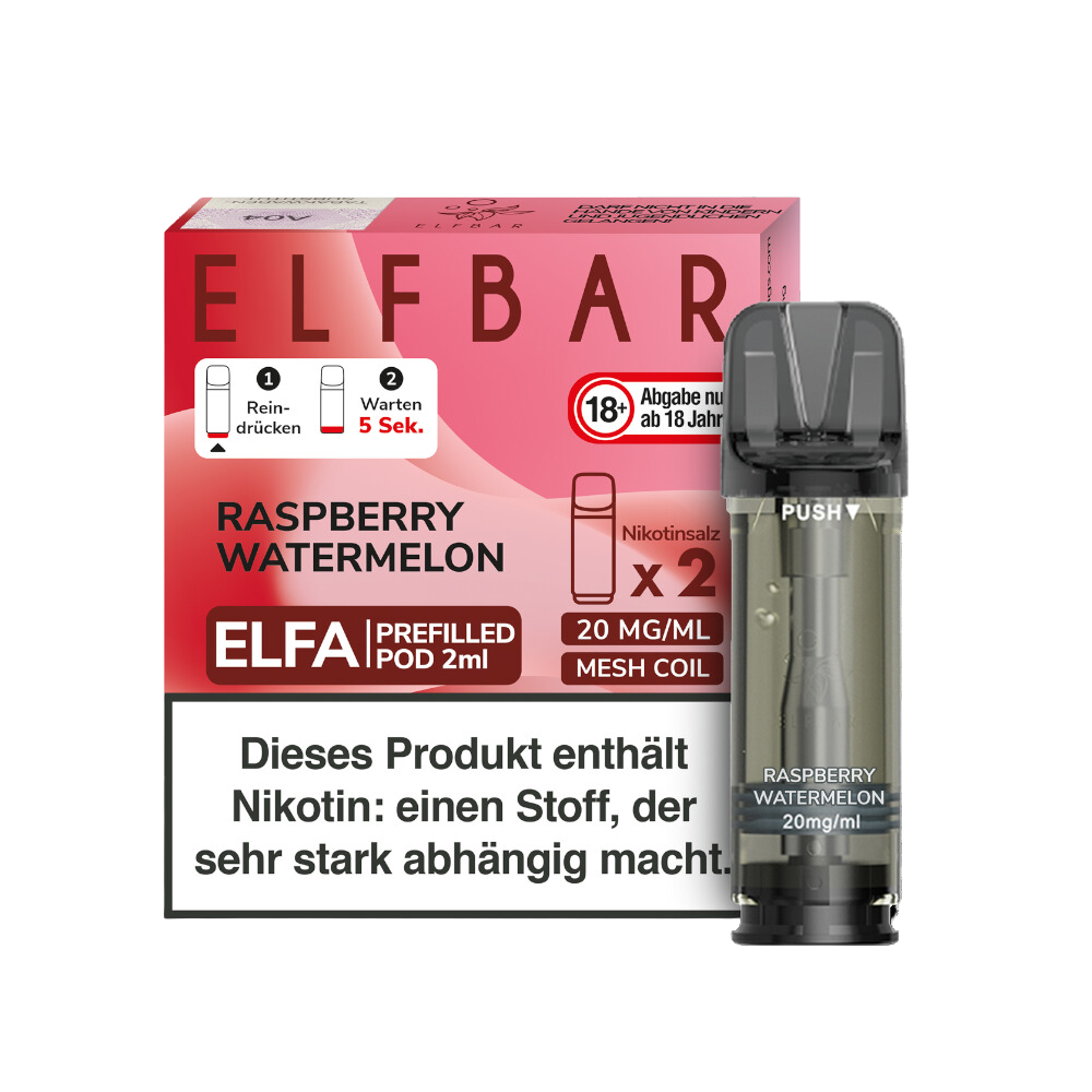 ELFA PODS - Raspberry Watermelon