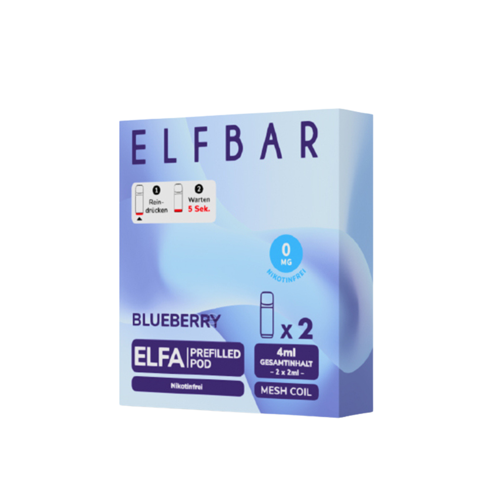 ELFA PODS - Blueberry (Nikotinfrei)