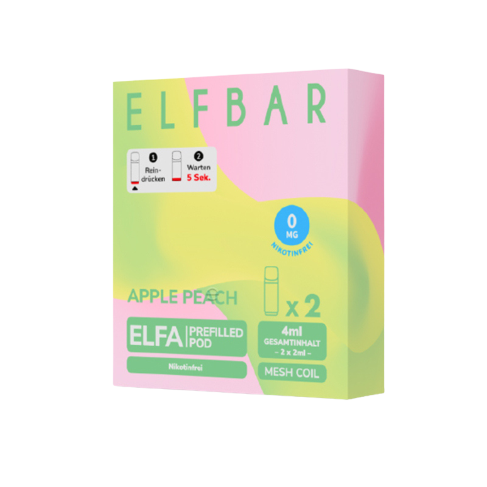 ELFA PODS - Apple Peach (Nikotinfrei)