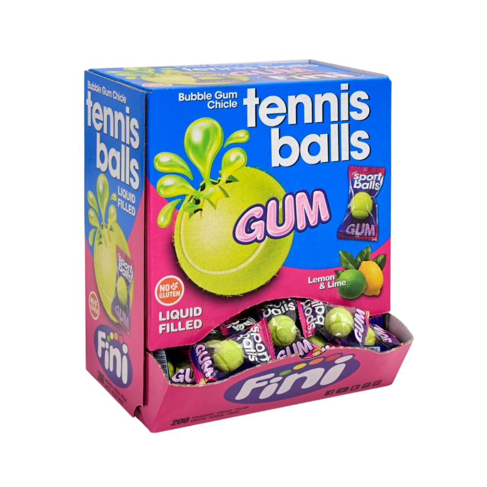 FINI - Tennis Balls Gum - Lemon & Lime