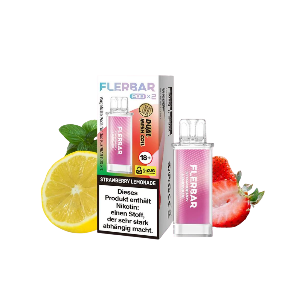 FLERBAR PODS - Strawberry Lemonade