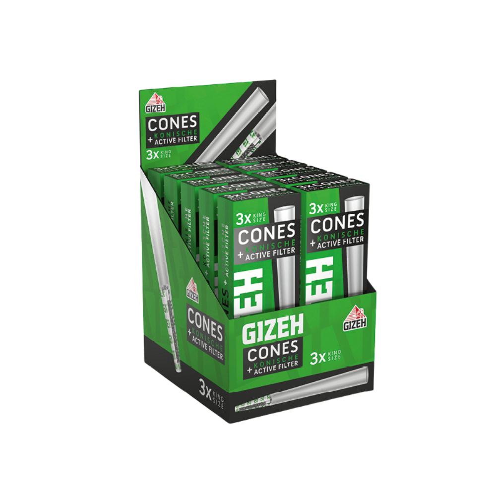 GIZEH BLACK - Cones + konische Active Filter