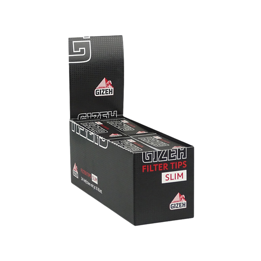 GIZEH BLACK - Filter Tips Slim