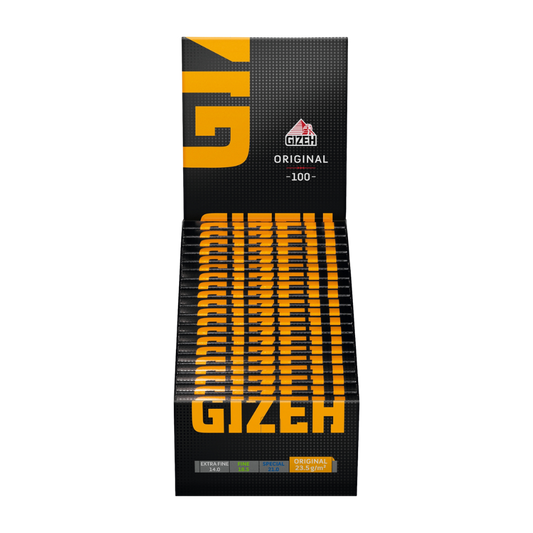 GIZEH BLACK - Original 100 Blatt (orange)