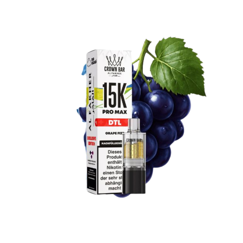 AL FAKHER - 15K Pro Max Pod - Grape Fizz