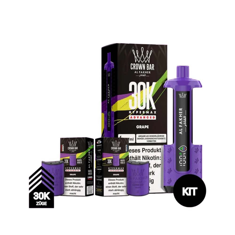 AL FAKHER - 30K Hypermax Grape Kit
