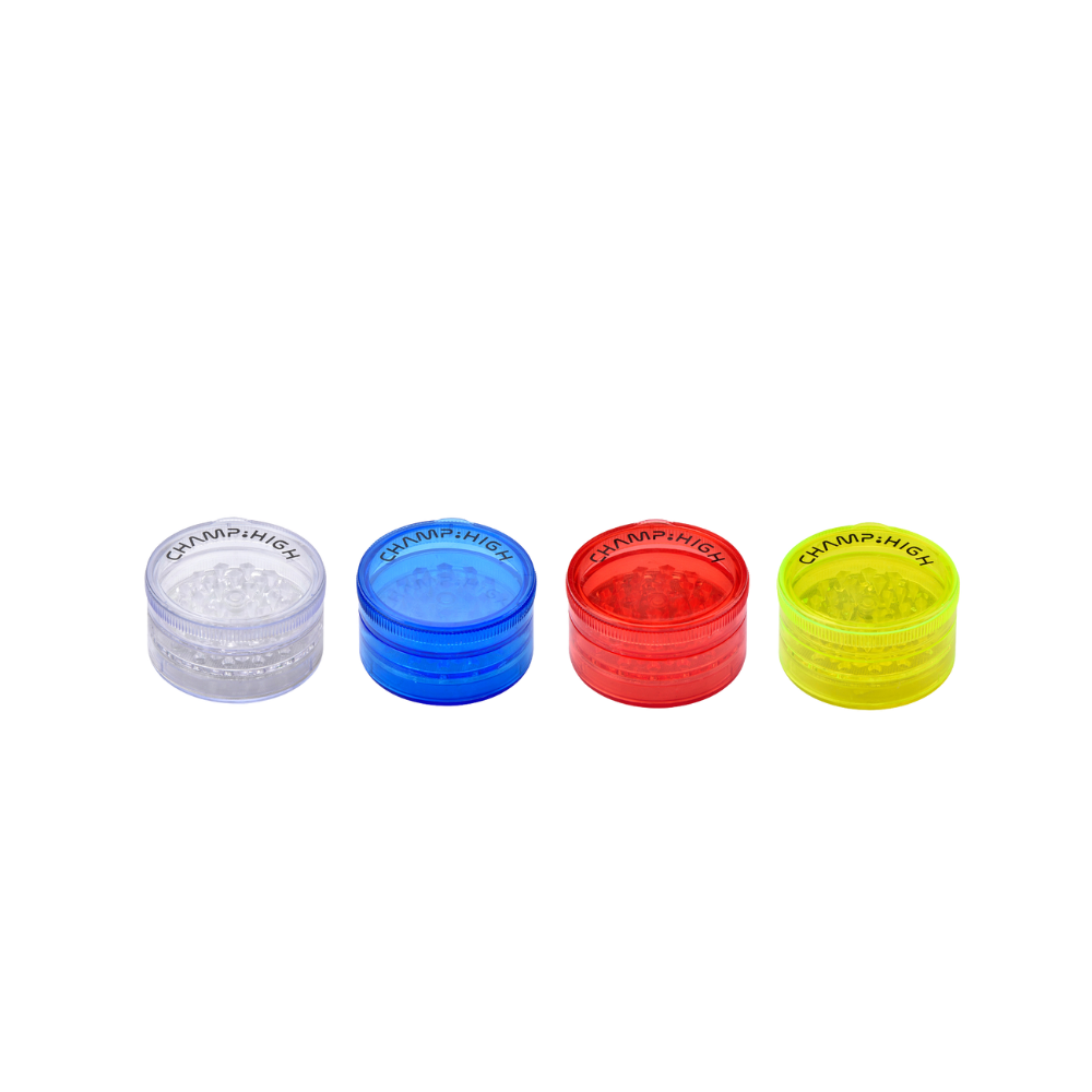 CHAMP HIGH GRINDER - Plastic Colors 4-lagig - 60mm