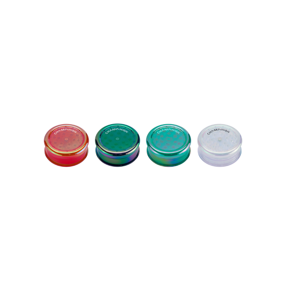 CHAMP HIGH GRINDER - Plastic Rainbow 3-lagig - 61mm