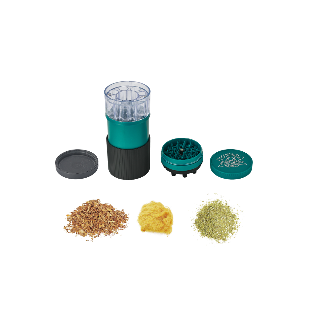 CHAMP HIGH GRINDER - Plastik mit Kegelfüllfunktion - 6er