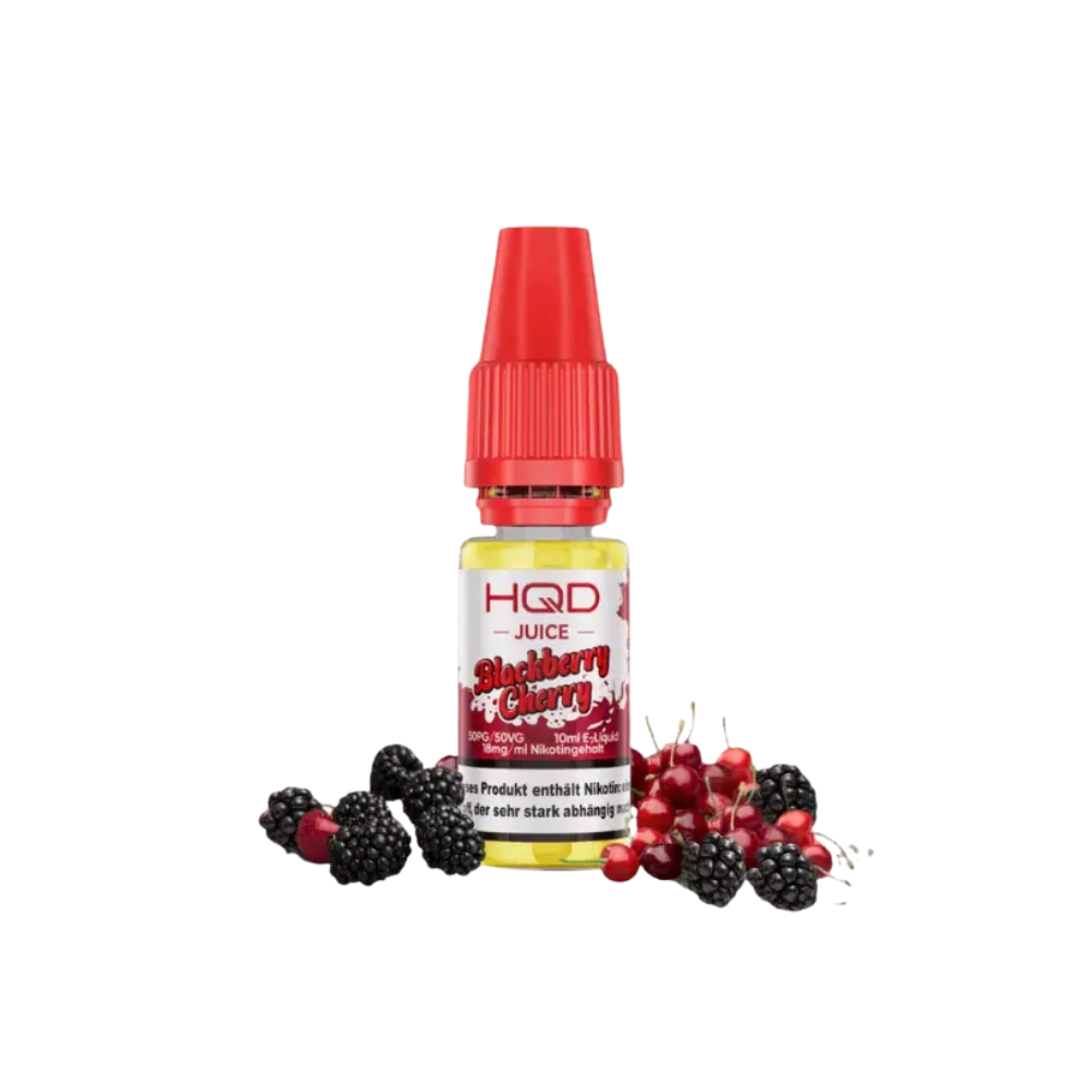 HQD Juice - Blackberry Cherry - Liquid 10ml - 18mg