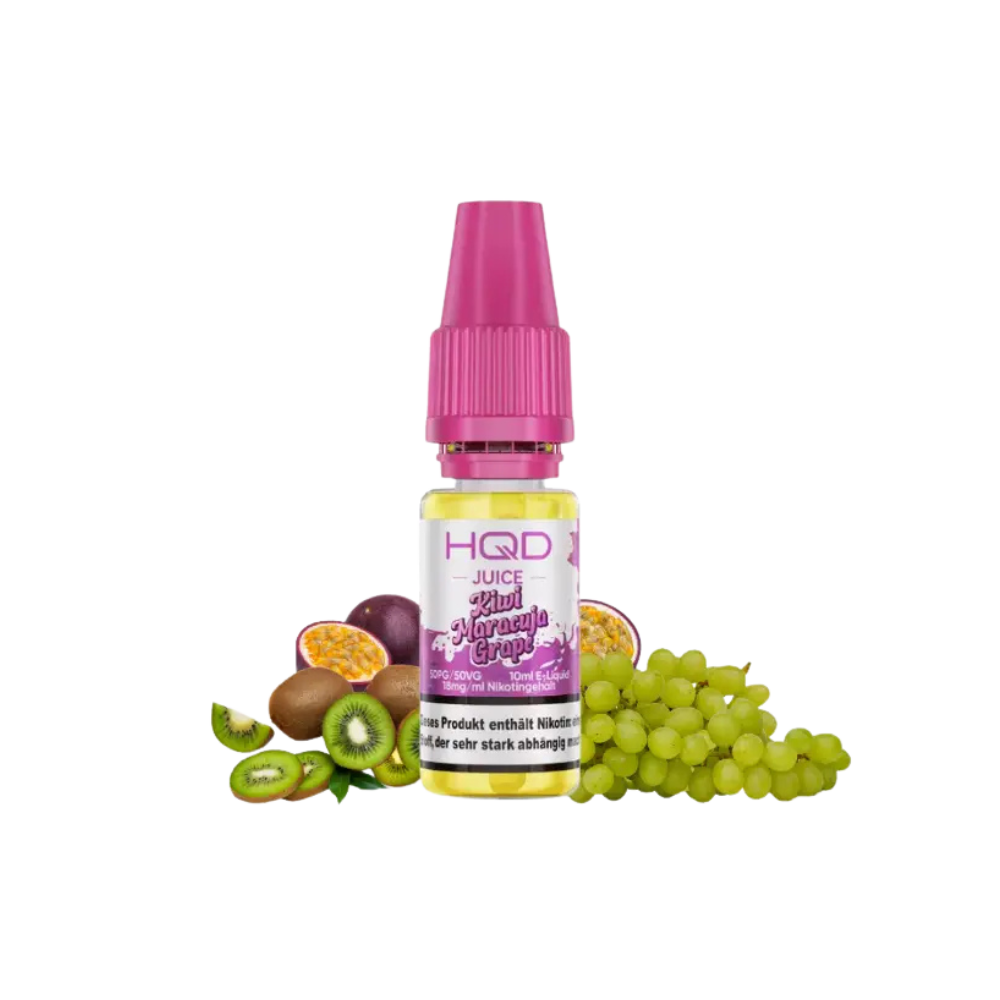 HQD Juice - Kiwi Maracuja Grape - Liquid 10ml - 18mg