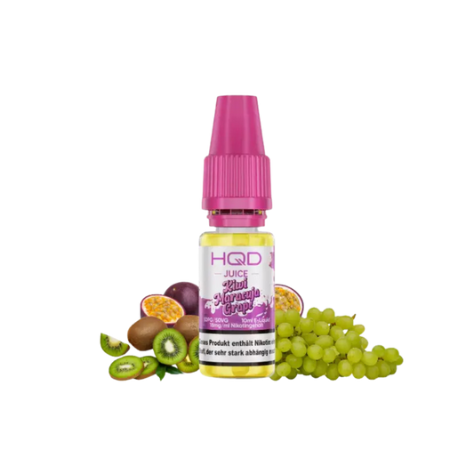 HQD Juice - Kiwi Maracuja Grape - Liquid 10ml - 18mg