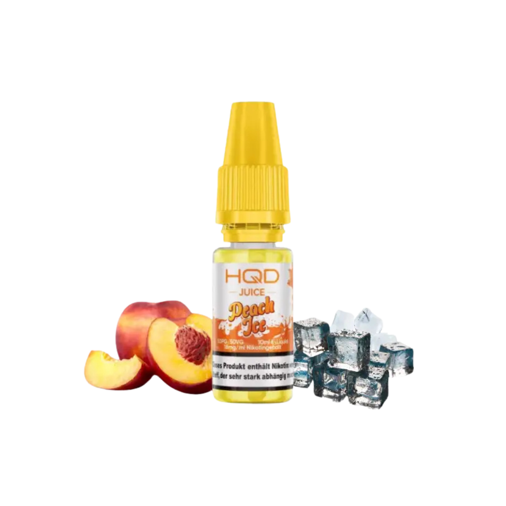 HQD Juice - Peach Ice - Liquid 10ml - 18mg