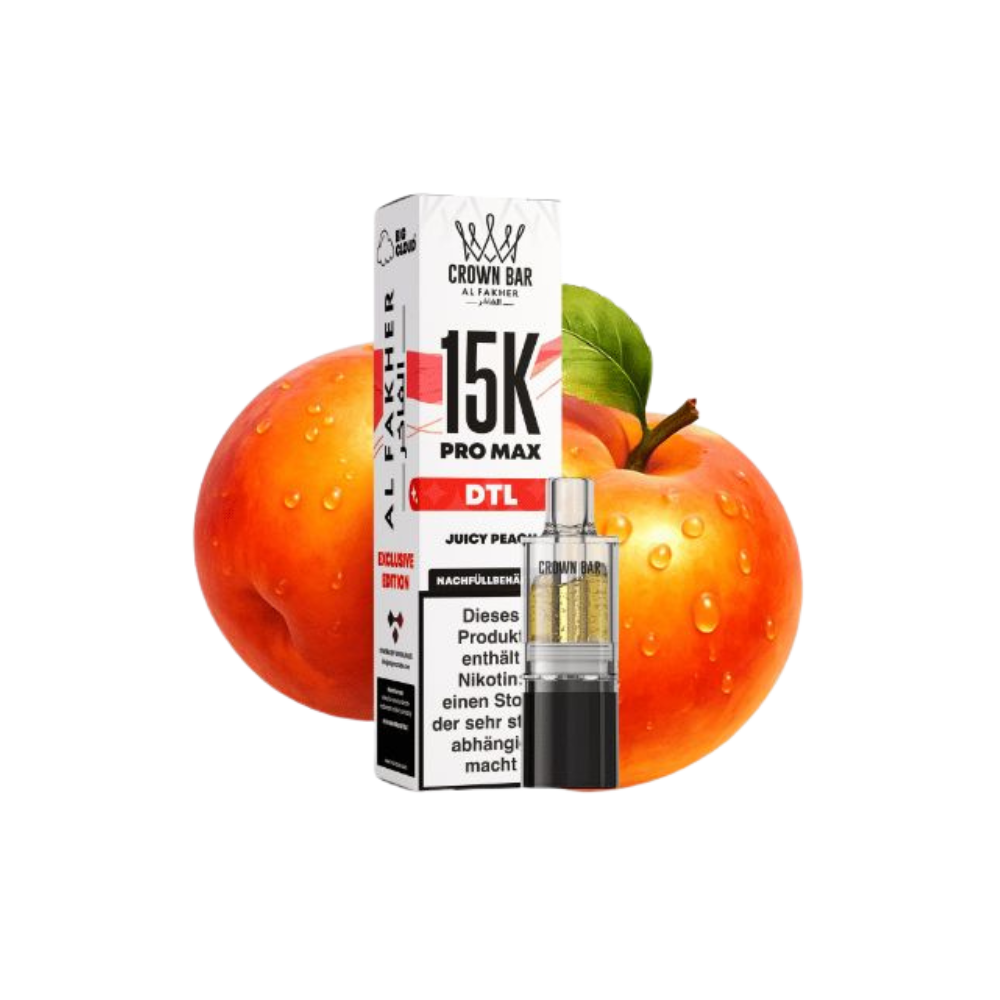 AL FAKHER - 15K Pro Max Pod - Peach Ice