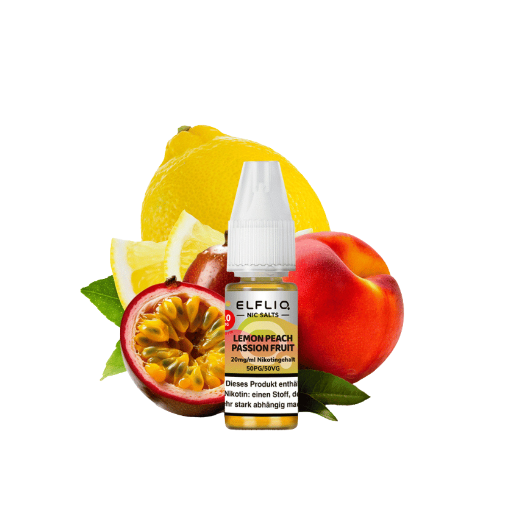 ELFBAR ELFLIQ - Lemon Peach Passion Fruit - (10ml / 20mg)