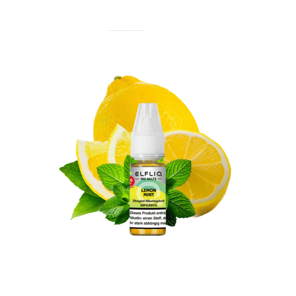 ELFBAR ELFLIQ - Lemon Mint - (10ml / 10mg)