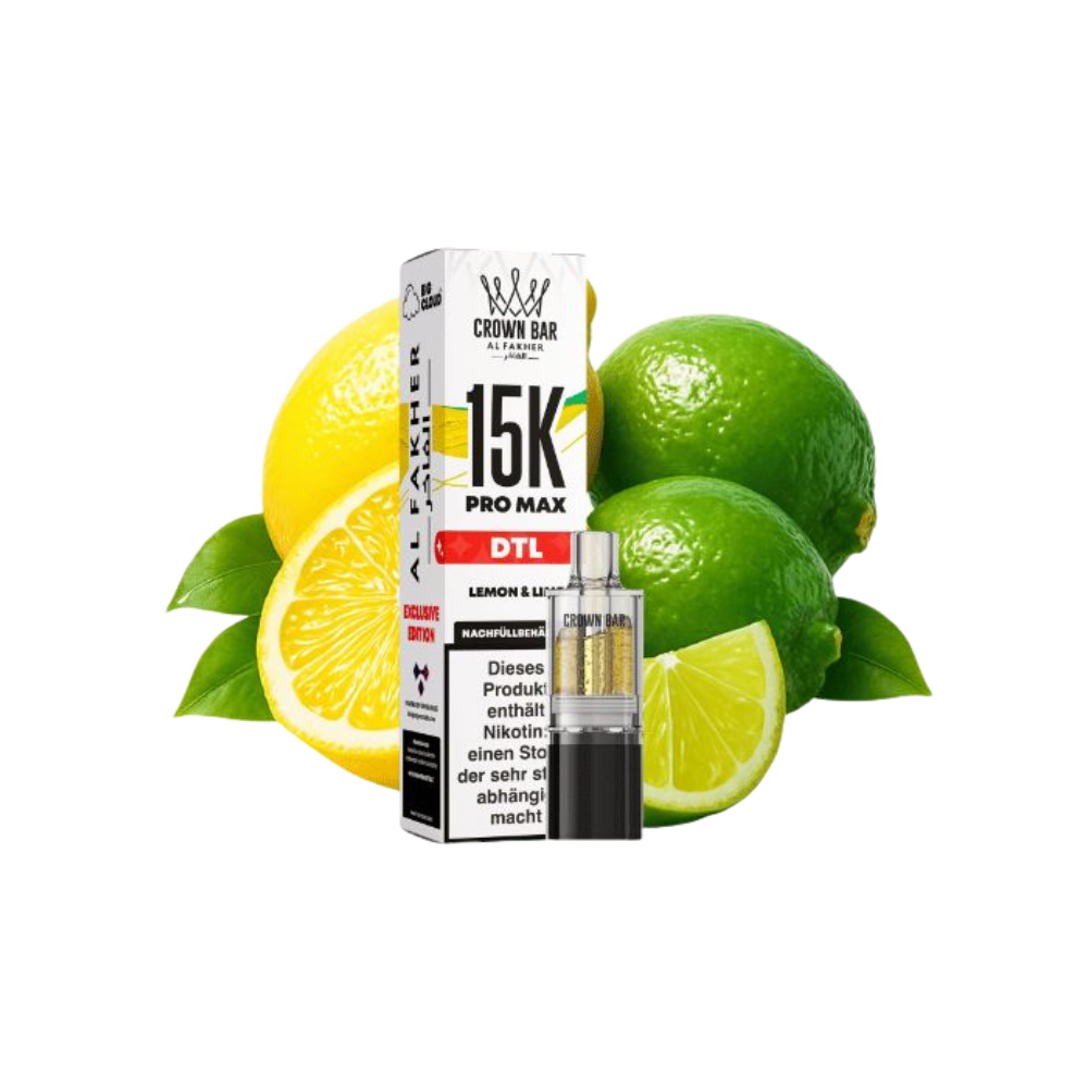 AL FAKHER - 15K Pro Max Pod - Lemon & Lime