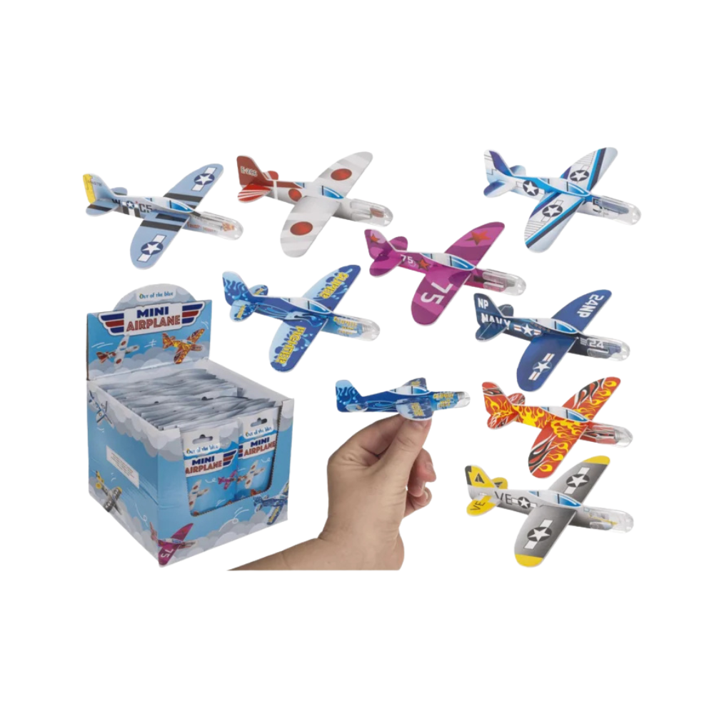 Out of the blue - Mini Airplane - 48x10cm
