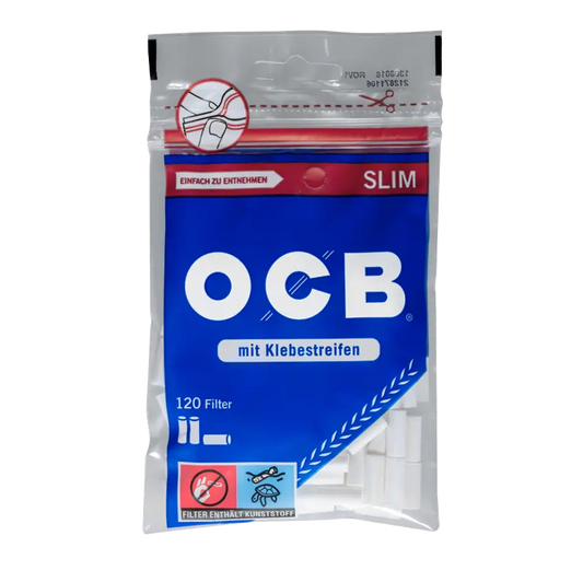 OCB FILTER - Slim 6mm mit Klebestreifen