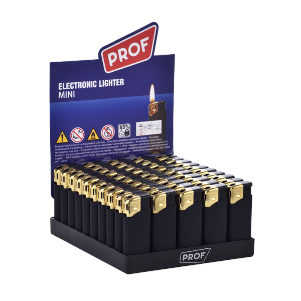 PROF FEUERZEUG - Mini / schwarz_gold