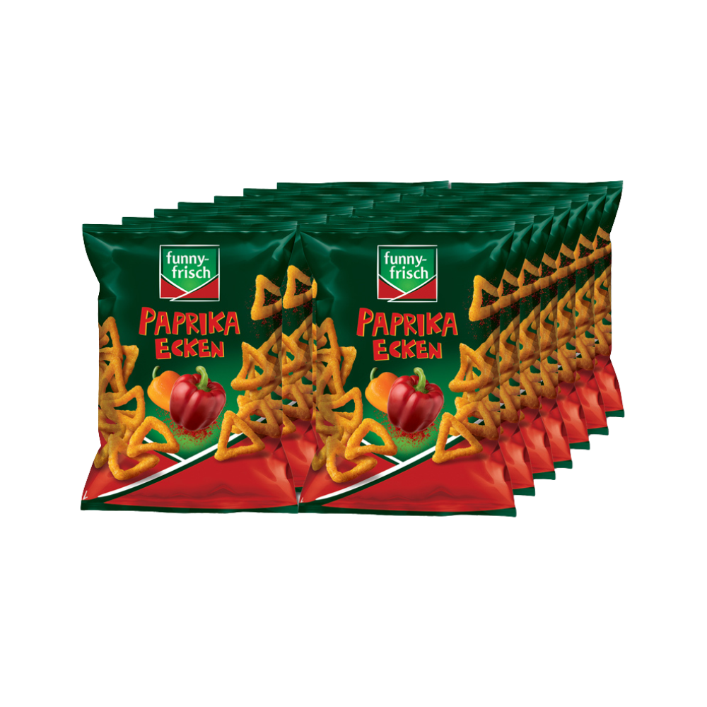 Funny-Frisch - Paprika Ecken - 14x75g - MHD: 29.11.25