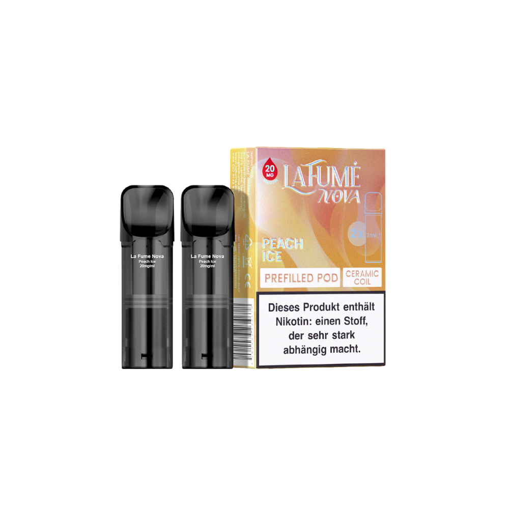 LA FUME Nova Pods - Peach Ice