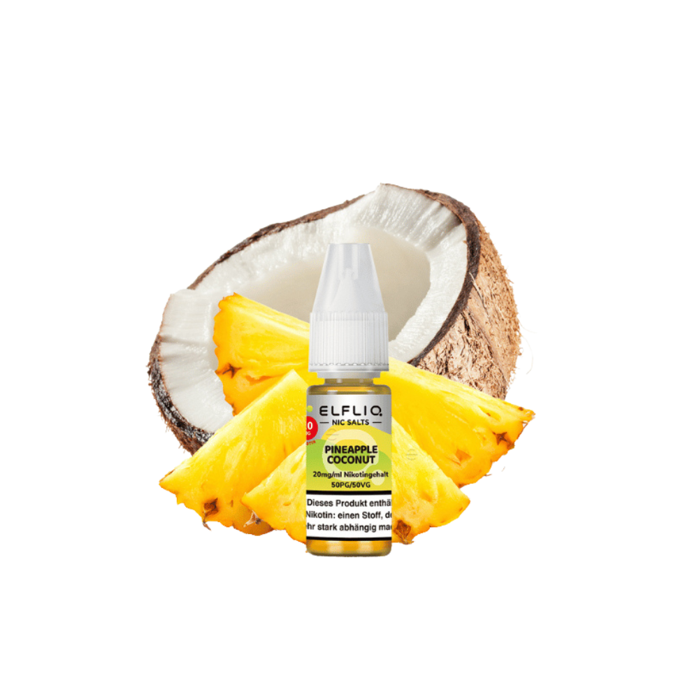 ELFBAR ELFLIQ - Pineapple Coconut - (10ml / 20mg)